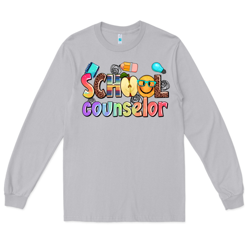 School Counselor Long Sleeve Tee by AdoDesignShop | Teevron