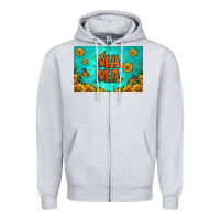 Heather Grey sunflowers mama skinny metal can holder Zipper Hoodie - HRA Design Shop