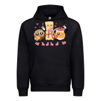 Black mexican pan dulce cartoon characters Urban Hoodie - MaliasSmallBusiness