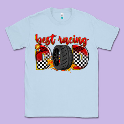 Best Racing Dad Classic Tee Designed By Zillion Design Studio