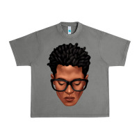 Tornado black man portrait Urban Heavy Tee - texasbilliewilder