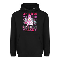 Black let it snow somewhere else Heavyweight Hoodie - AdoDesignShop