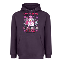 Let It Snow Somewhere Else Heavyweight Hoodie | Teevron