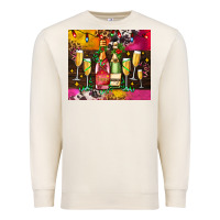 Sandshell Christmas champagne bottles and Premium Sweatshirt - AdoDesignShop
