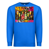 True Royal Christmas champagne bottles and Premium Sweatshirt - AdoDesignShop
