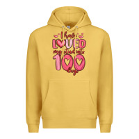 Antique Gold i have loved my students 100 days Premium Hoodie - MaliasSmallBusiness