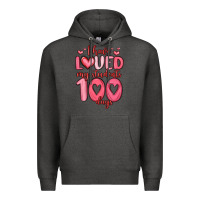 Charcoal Heather i have loved my students 100 days Premium Hoodie - MaliasSmallBusiness