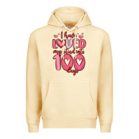 Pina Colada i have loved my students 100 days Premium Hoodie - MaliasSmallBusiness