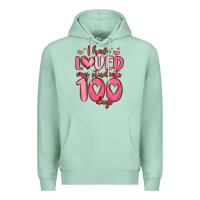 Seafoam i have loved my students 100 days Premium Hoodie - MaliasSmallBusiness
