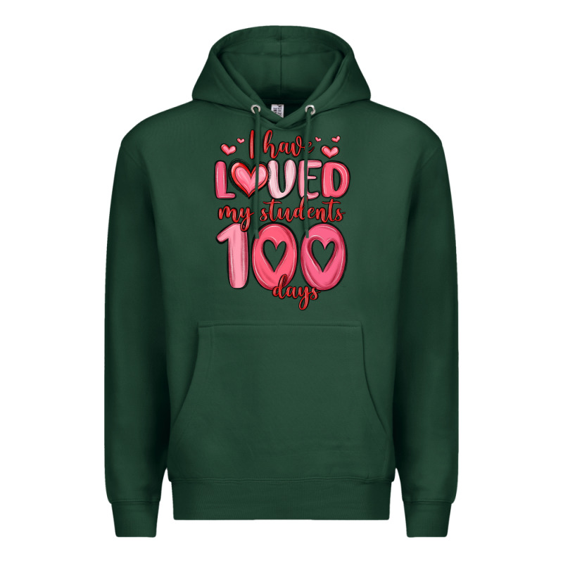 I Have Loved My Students 100 Days Premium Hoodie by MaliasSmallBusiness | Teevron