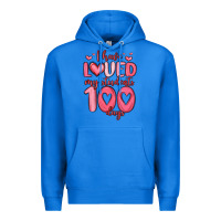 True Royal i have loved my students 100 days Premium Hoodie - MaliasSmallBusiness