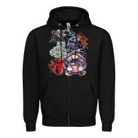 Black best mum Zipper Hoodie - SublimationCraftShop