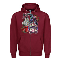 Burgundy best mum Zipper Hoodie - SublimationCraftShop
