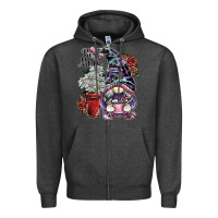 Charcoal Heather best mum Zipper Hoodie - SublimationCraftShop