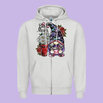 Best Mum Zipper Hoodie Designed By Sublimationcraftshop