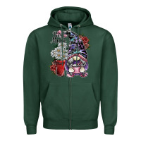 Sports Green best mum Zipper Hoodie - SublimationCraftShop