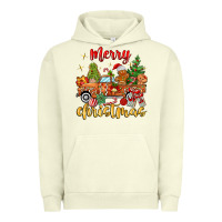 Pigment Pistachio merry christmas gingerbread truck Urban Hoodie - MaliasSmallBusiness