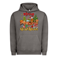 Pigment Tornado merry christmas gingerbread truck Urban Hoodie - MaliasSmallBusiness