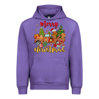 Tulip merry christmas gingerbread truck Urban Hoodie - MaliasSmallBusiness