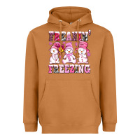 Meerkat freaking freezing with Snowmans Heavyweight Hoodie - AdoDesignShop