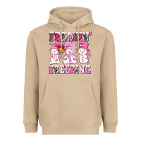 Mushroom freaking freezing with Snowmans Heavyweight Hoodie - AdoDesignShop