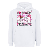 White freaking freezing with Snowmans Heavyweight Hoodie - AdoDesignShop