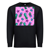 Black summer ocean seamless pattern Premium Sweatshirt - BundleAndBundleShop