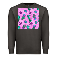 Smoke summer ocean seamless pattern Premium Sweatshirt - BundleAndBundleShop