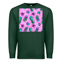 Sports Green summer ocean seamless pattern Premium Sweatshirt - BundleAndBundleShop