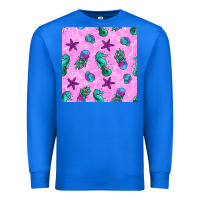 True Royal summer ocean seamless pattern Premium Sweatshirt - BundleAndBundleShop