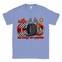 Colony Blue with god all things are possible Classic Tee - Zillion Design Studio