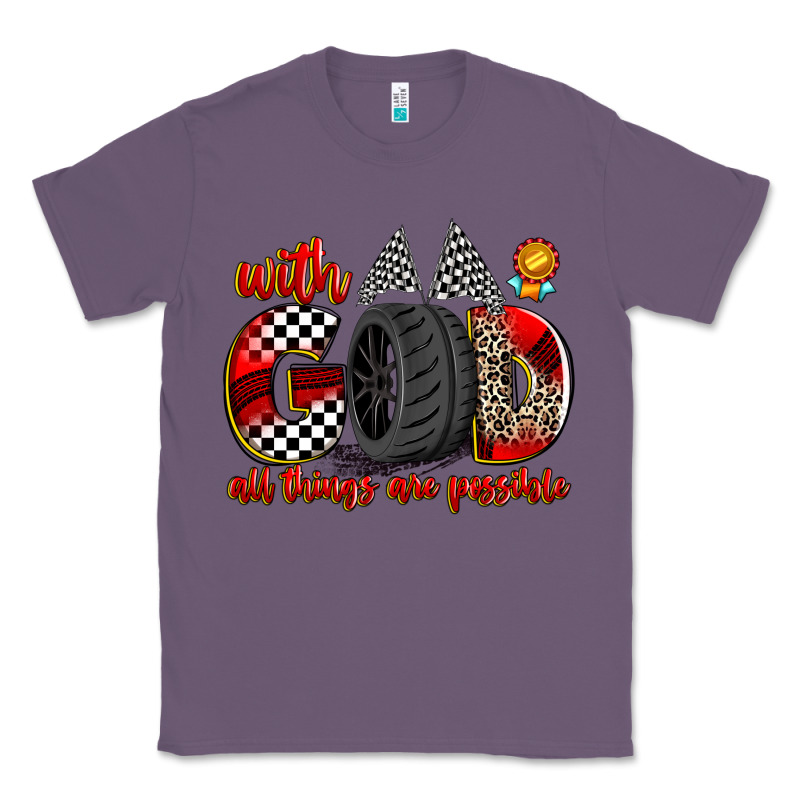 With God All Things Are Possible Classic Tee by Zillion Design Studio | Teevron