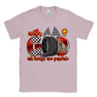 Lilac with god all things are possible Classic Tee - Zillion Design Studio