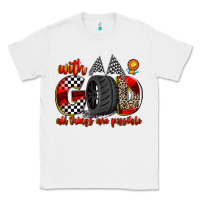 White with god all things are possible Classic Tee - Zillion Design Studio