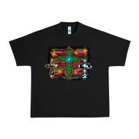 Black Western Cross Urban Heavy Tee - RanaPortraitStore