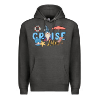 Charcoal Heather cruise life sailor gnome Premium Hoodie - MaliasSmallBusiness