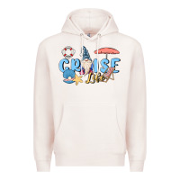 Pale Pink cruise life sailor gnome Premium Hoodie - MaliasSmallBusiness