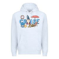 White cruise life sailor gnome Premium Hoodie - MaliasSmallBusiness