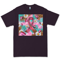 Plum Breast Cancer Ribbon Stethoscope Premium Tee - Artiststas