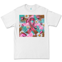 White Breast Cancer Ribbon Stethoscope Premium Tee - Artiststas