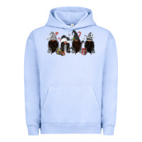 Pigment Grape Ice grey christmas afro gnomies Urban Hoodie - MaliasSmallBusiness