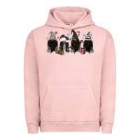 Pigment Salmon grey christmas afro gnomies Urban Hoodie - MaliasSmallBusiness