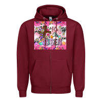 Burgundy He is risen 20oz tumbler Zipper Hoodie - Neo Western