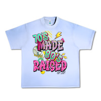 Grape Ice 70s made 80s raised Urban Heavy Tee - texasbilliewilder