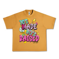 Peanut Butter 70s made 80s raised Urban Heavy Tee - texasbilliewilder