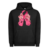 Pigment Black breast cancer with boxing gloves Urban Hoodie - MaliasSmallBusiness