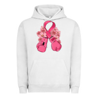 Pigment Lunar Rock breast cancer with boxing gloves Urban Hoodie - MaliasSmallBusiness