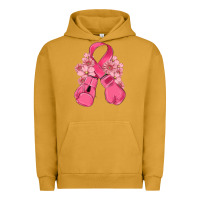 Pigment Peanut Butter breast cancer with boxing gloves Urban Hoodie - MaliasSmallBusiness