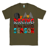 Army Green racing is my favorite season Classic Tee - Zillion Design Studio