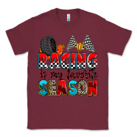 Burgundy racing is my favorite season Classic Tee - Zillion Design Studio